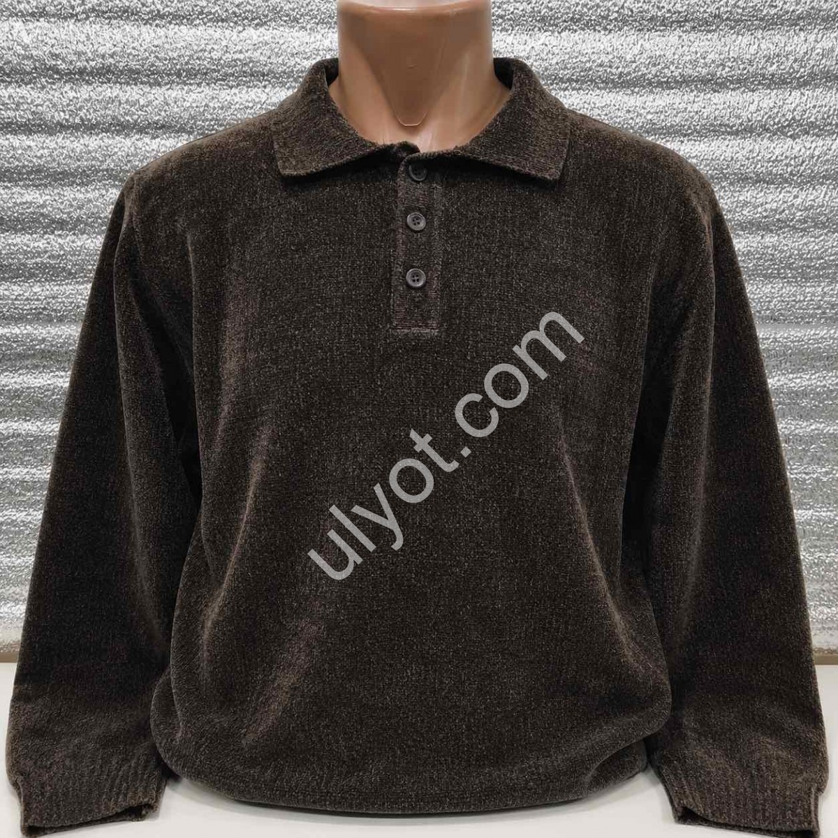 СВИТЕР (M-2XL) КОРИЧНЕВЫЙ 188