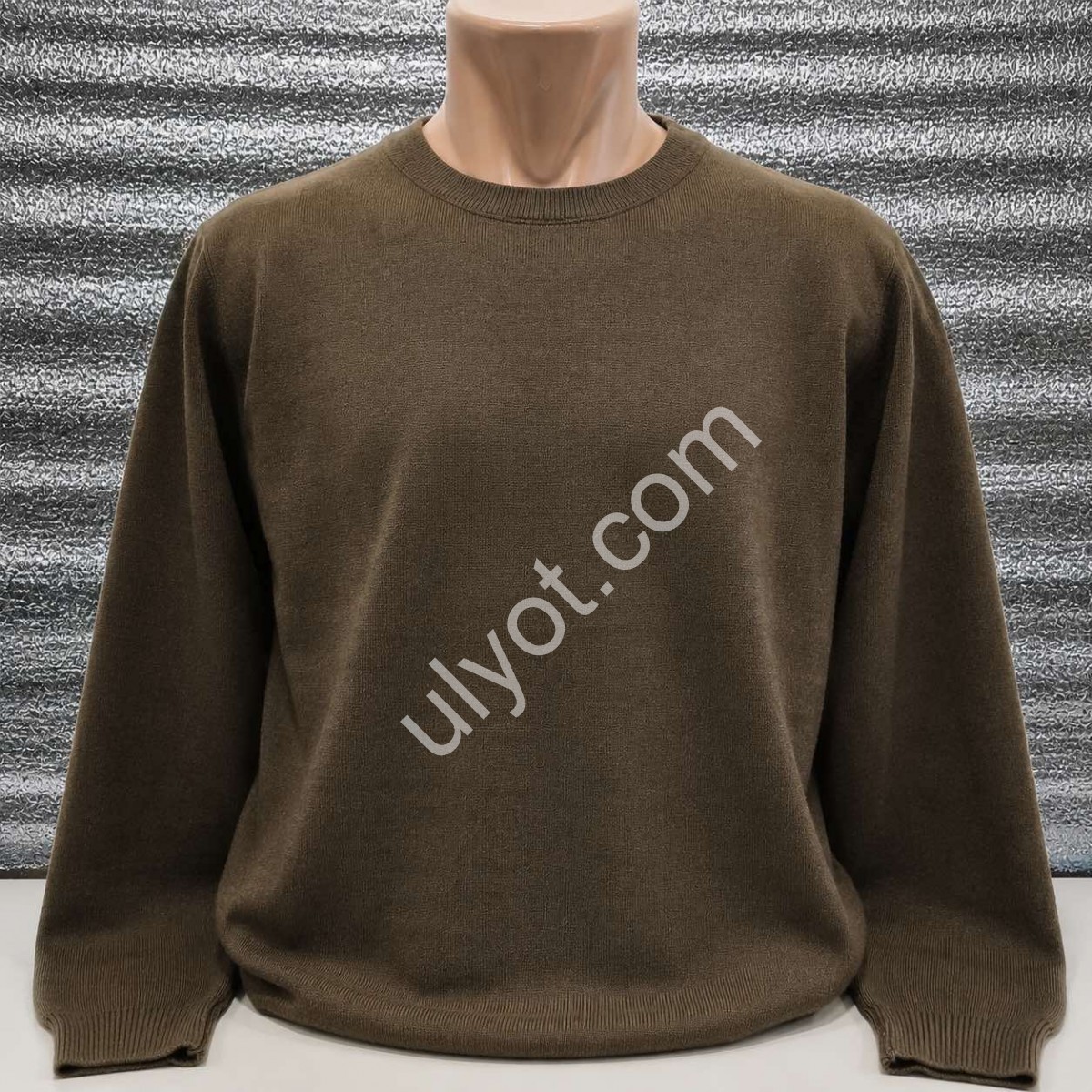 СВИТЕР (M-2XL) КОРИЧНЕВЫЙ 819