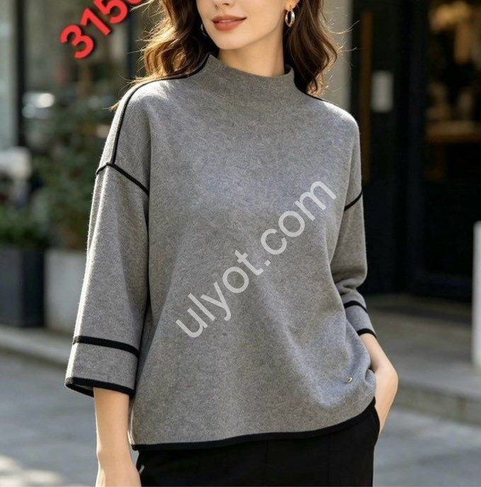СВИТЕР (ONE SIZE 48-54) МИКС 3158