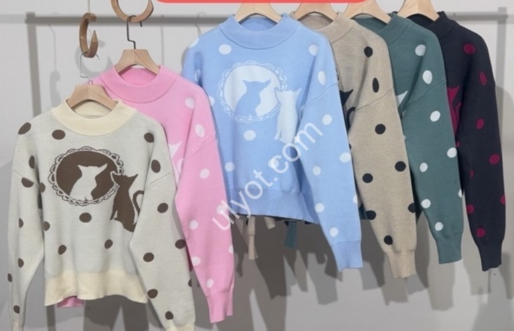 СВІТЕР (ONE SIZE 46-50) МІКС LC1863