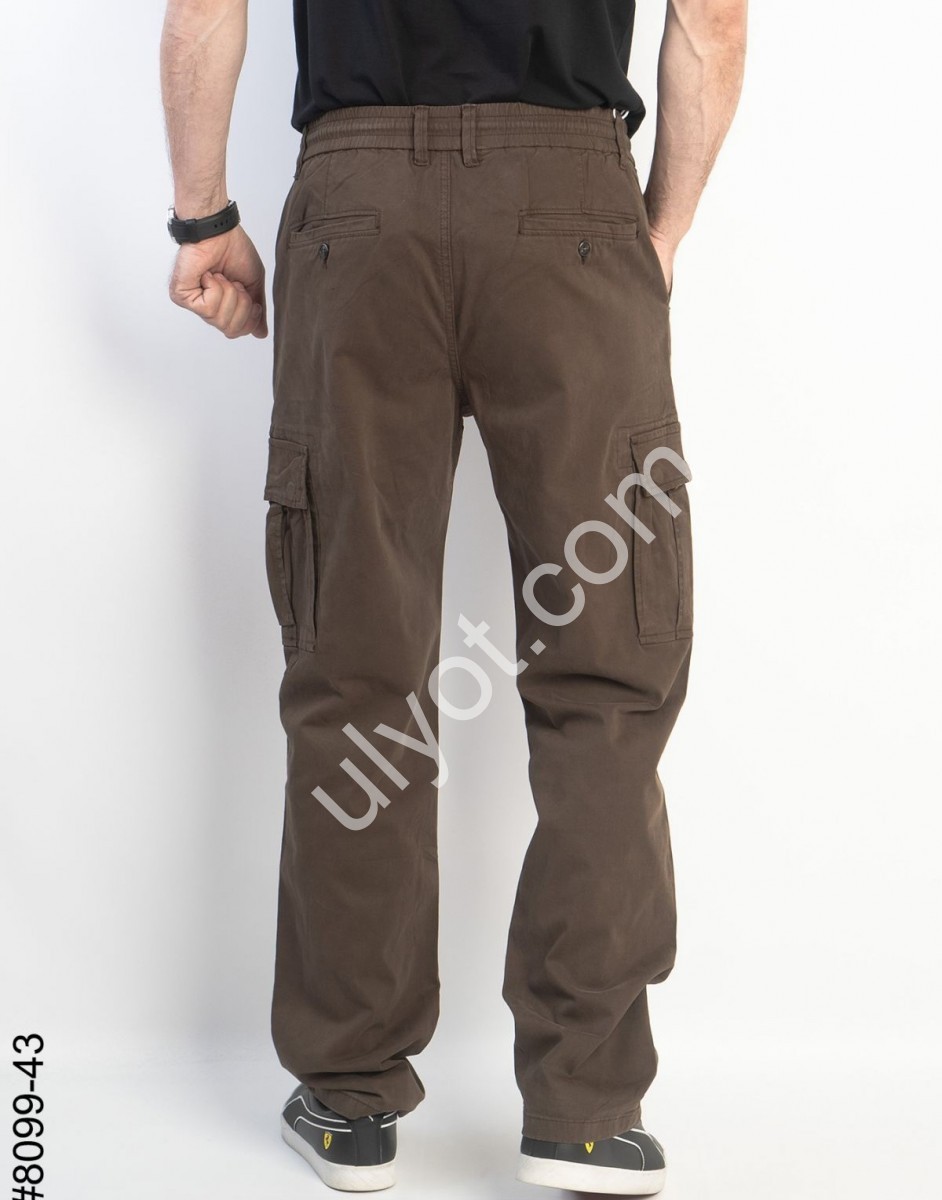 ШТАНЫ (32-40) КАРГО КОФЕ 8099-43