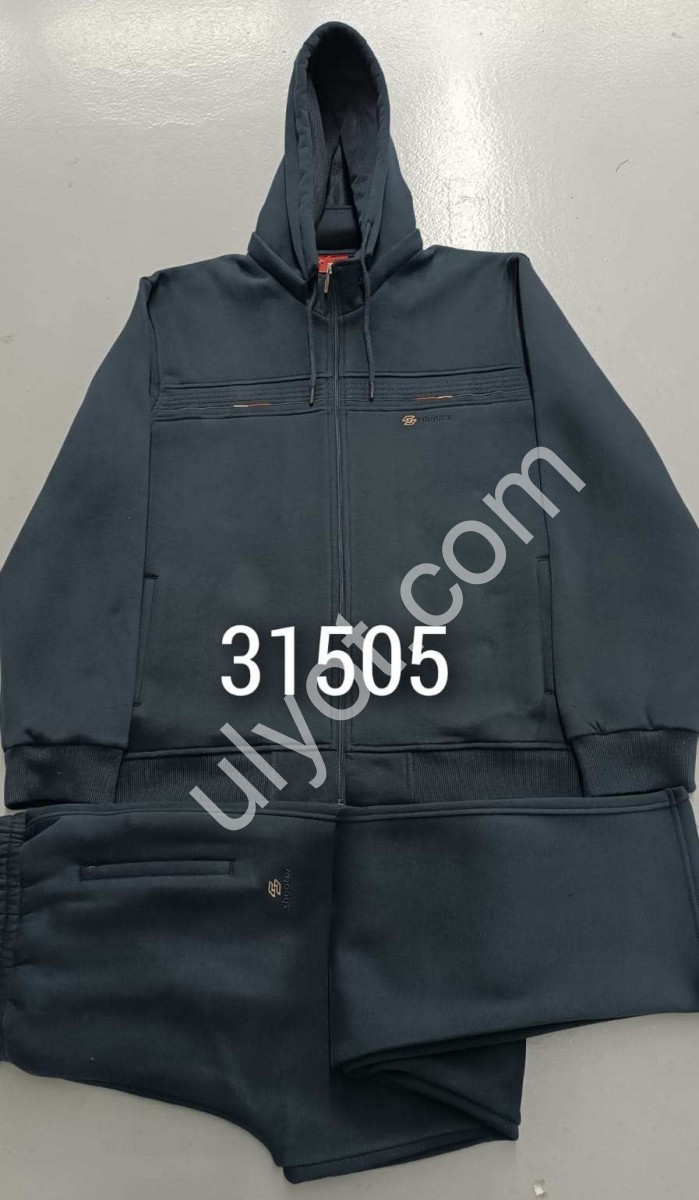 СПОРТ.КОСТЮМ (4XL-6XL) БАЙКА ПРЯМОЙ Т.СИНИЙ 31505