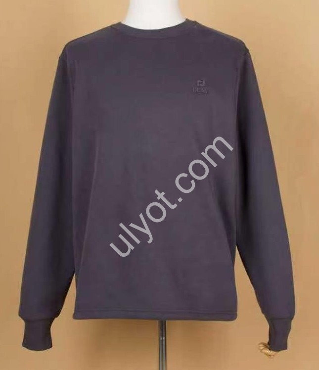 РЕГЛАН JJF (L-4XL) МИКРОМЕХ Т.СИНИЙ 8801