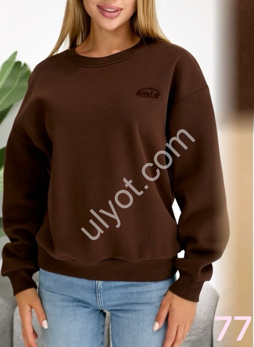 СВИТШОТ JJF (L-4XL) МИКРОМЕХ Т.СИНИЙ 7702