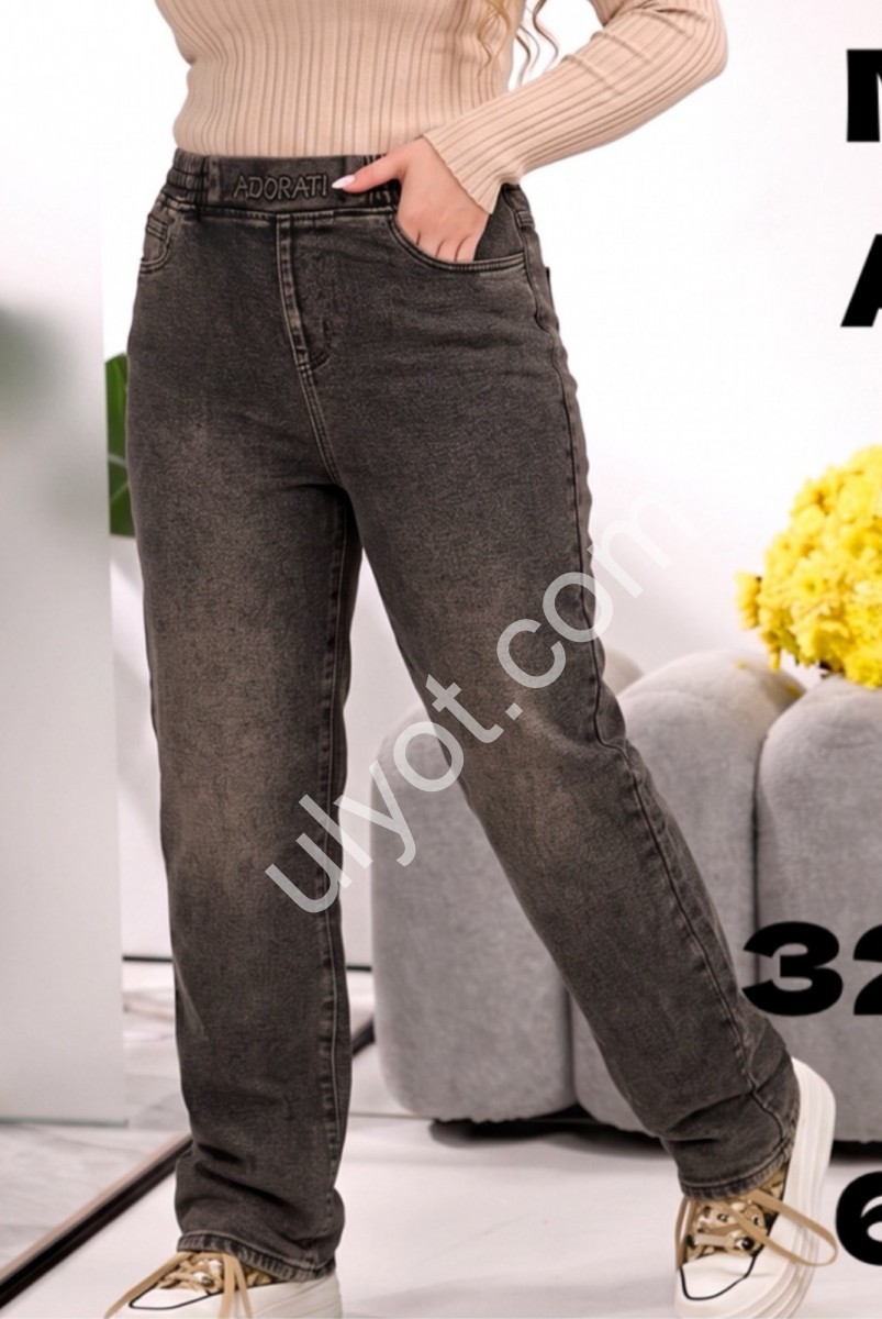 ДЖИНСЫ LIANA (32-42) КОРИЧНЕВЫЙ 652