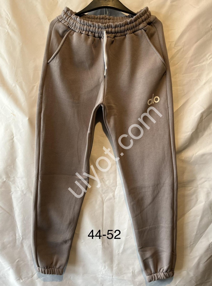 СПОРТ.ШТАНЫ A15 (44-52) ФЛИС МАНЖЕТ Т.БЕЖ 
