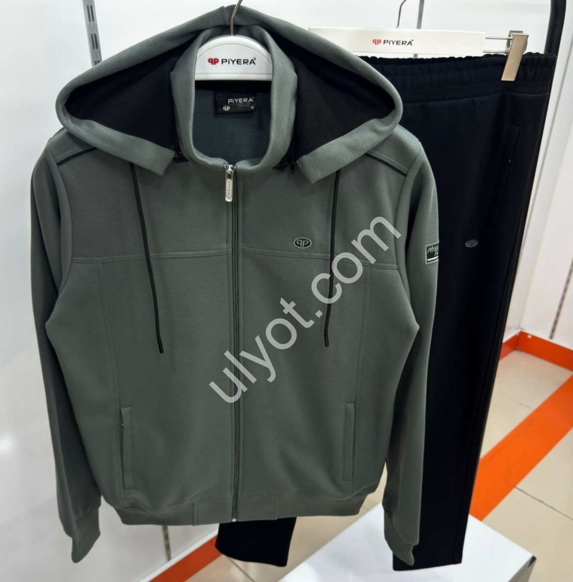 CПОРТ.КОСТЮМ ПИЕРА (M-3XL) БАЙКА ПРЯМОЙ ФИСТАШКА 5218
