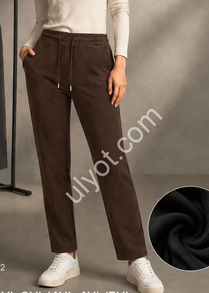 ШТАНЫ (XL-5XL) БАЙКА ПРЯМОЙ МИКС 9175-2
