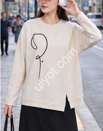СВИТШОТ (ONE SIZE ) МИКС 8103