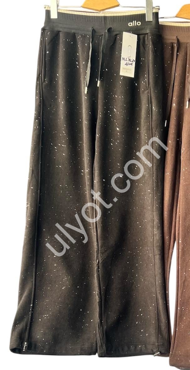 ШТАНЫ (M-2XL) ФЛИС ШОКОЛАД 69119