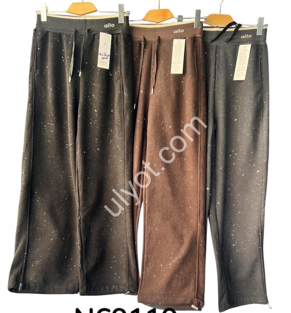 ШТАНЫ (M-2XL) ФЛИС ШОКОЛАД 69119