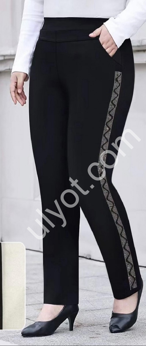 ШТАНИ (8XL-10XL) Хутро Мікс 750