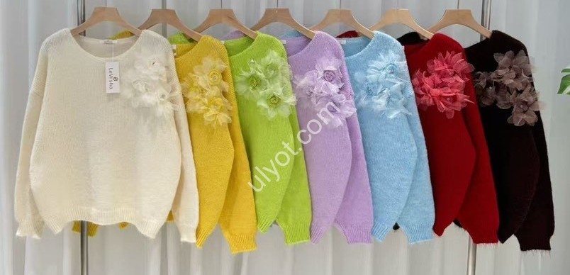 СВИТЕР (ONE SIZE 48-54) МИКС 26804