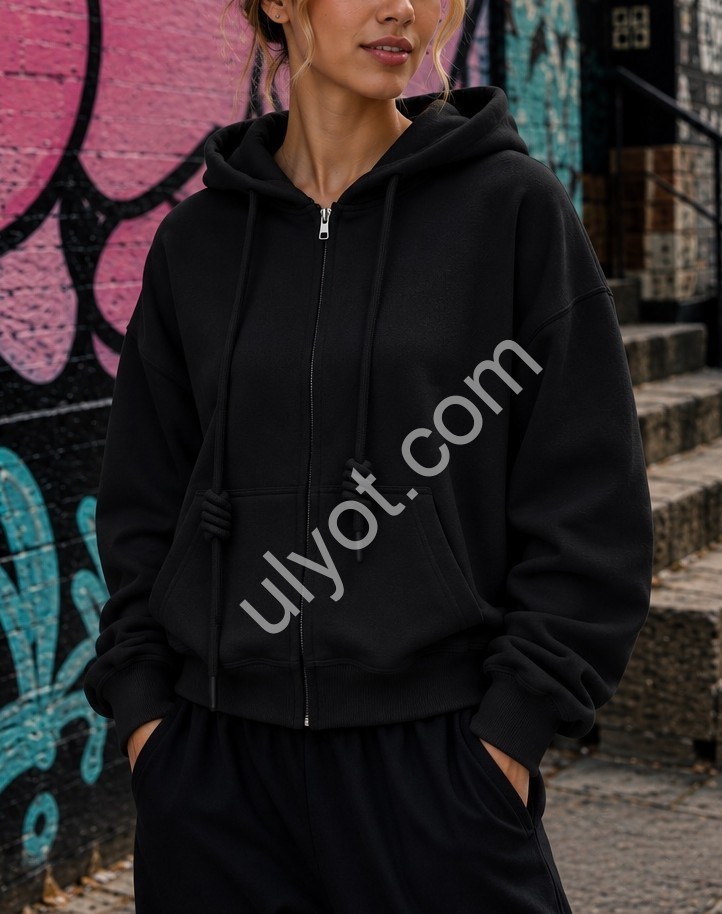 ЗИПХУДИ (ONE SIZE 44-48) МЕХ МИКС ZP1716