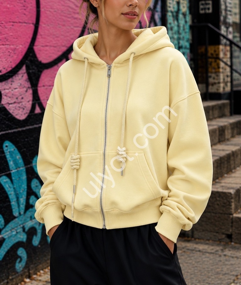 Фото 2 ЗИПХУДИ (ONE SIZE 44-48) МЕХ МИКС ZP1716