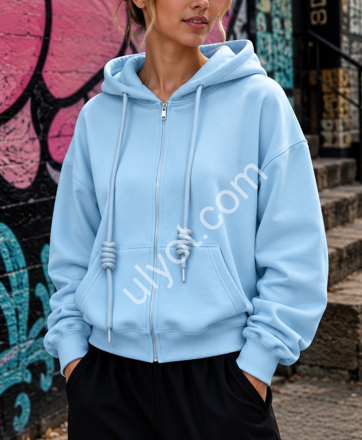 Фото 3 ЗИПХУДИ (ONE SIZE 44-48) МЕХ МИКС ZP1716