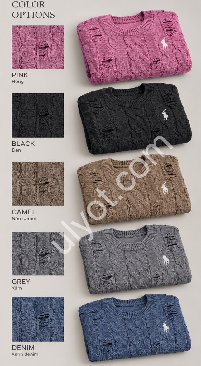 СВИТЕР P05 (ONE SIZE 44-48) МИКС 