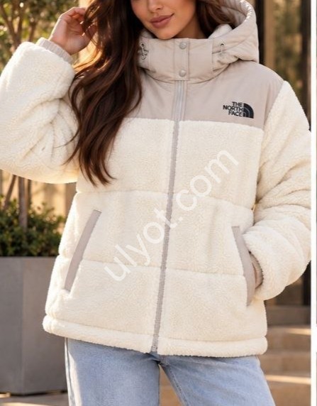 КУРТКА (M-2XL) БЕЛЫЙ+СВ.БЕЖ 8308
