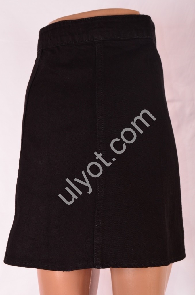 Спідниця JEAN SHOP (25-29) ЧОРНИЙ 2219