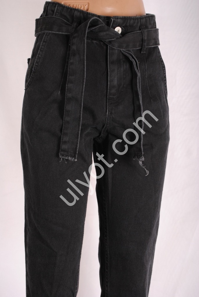 Фото 2 ДЖИНСИ TOP SHOP (25-32) ЧОРНИЙ 1022