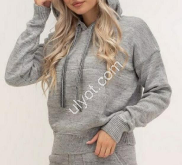 КОФТА-42 (ONE SIZE 44-50) СЕРЫЙ 