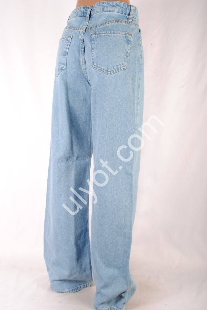 Фото 3 ДЖИНСЫ TOP SHOP (25-32) ГОЛУБОЙ 4937