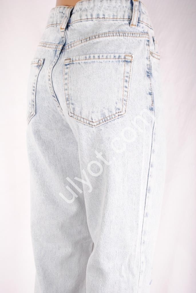 ДЖИНСЫ TOP SHOP (25-32) СВ.ГОЛУБОЙ 5599