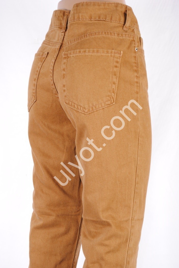 Фото 1 ДЖИНСЫ TOP SHOP (25-32) КОРИЧНЕВЫЙ 7035