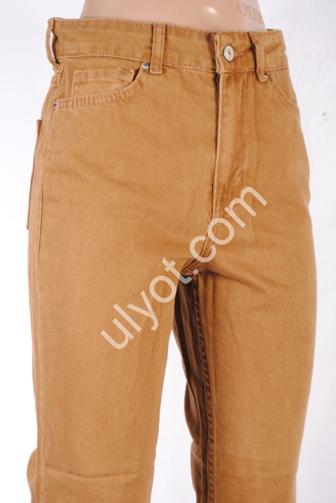 Фото 2 ДЖИНСЫ TOP SHOP (25-32) КОРИЧНЕВЫЙ 7035