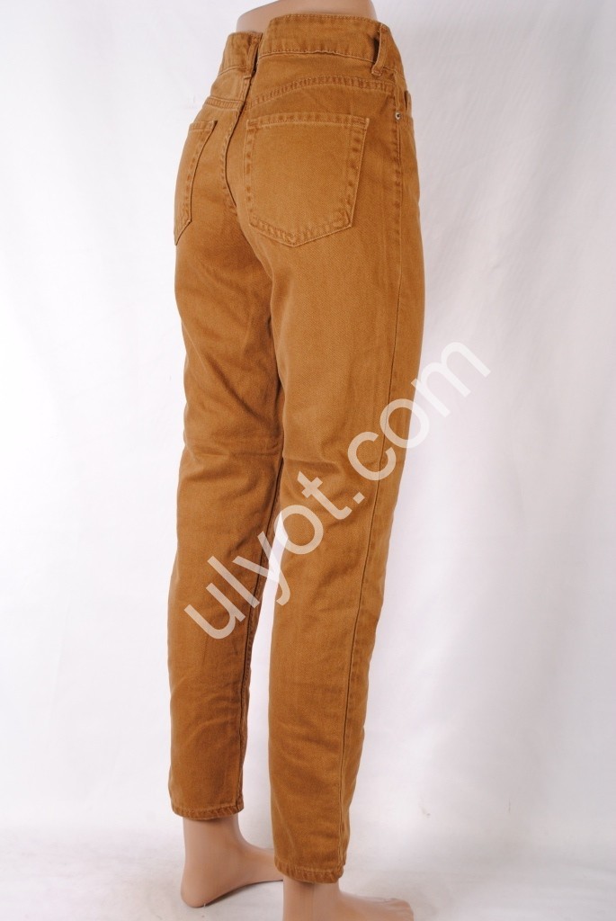 Фото 3 ДЖИНСЫ TOP SHOP (25-32) КОРИЧНЕВЫЙ 7035