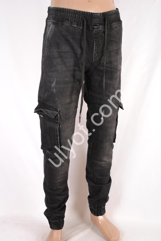 ДЖИНСЫ VINGVGS (29-38) ГРАФИТ 438