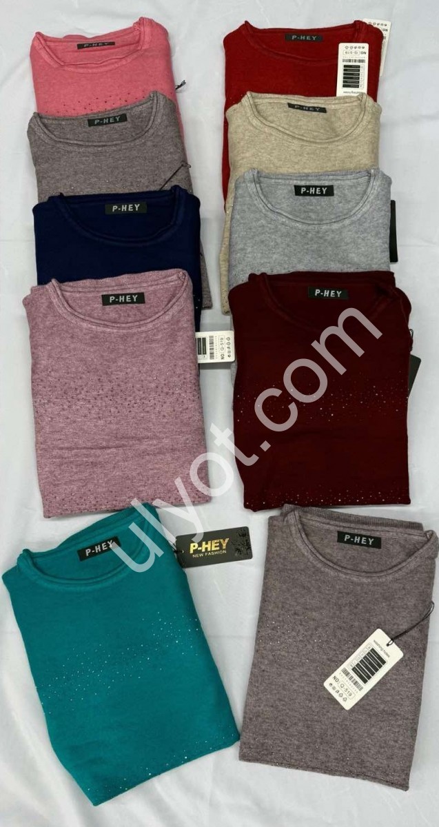 СВИТЕР P-HEY (ONE SIZE 54-58) МИКС Q-519