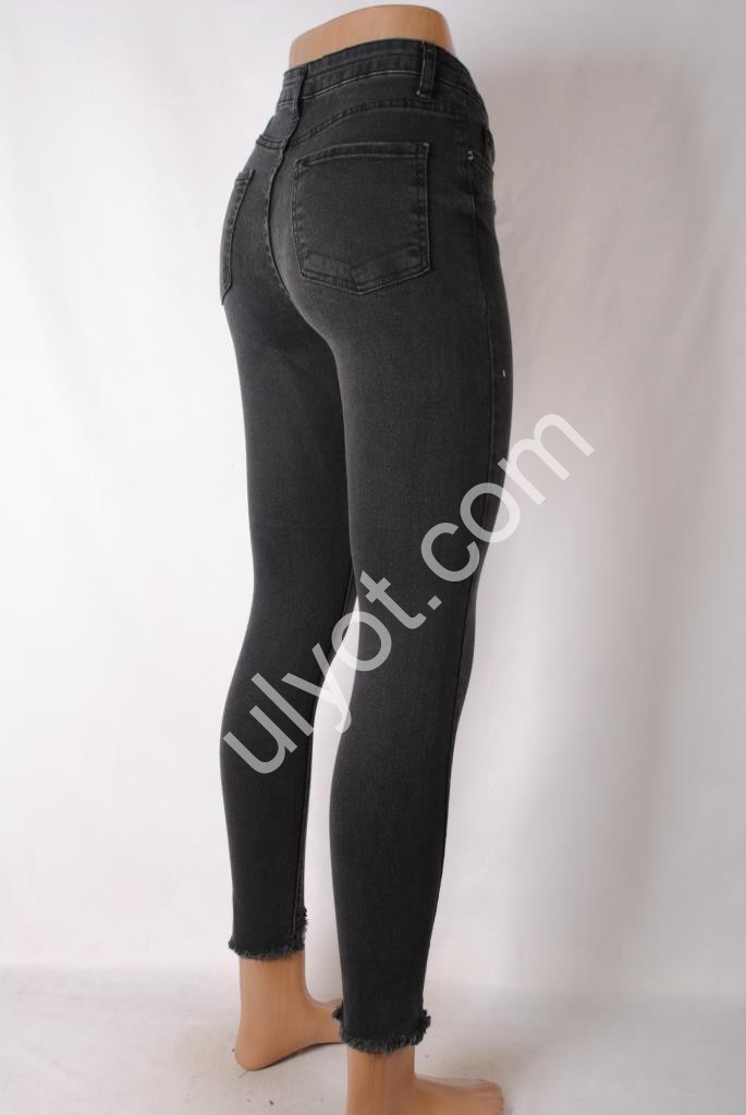 Фото 3 ДЖИНСЫ TOP SHOP (25-32) ГРАФИТ 3850