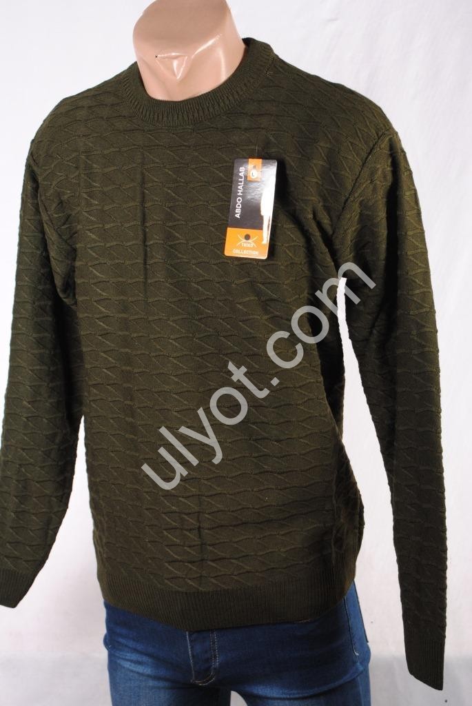 ДЖЕМПЕР ABDO HALLAB (L-2XL) ХАКІ 908