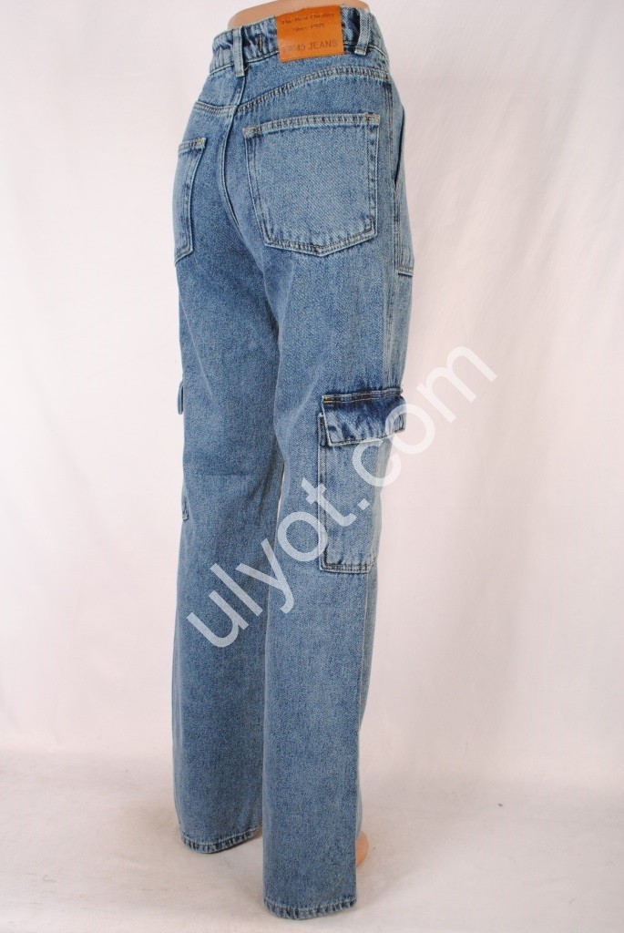 Фото 3 ДЖИНСИ DK49 (34-42) Т.ГОЛУБИЙ