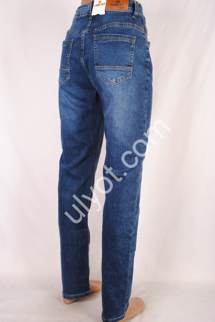 Фото 3 ДЖИНСИ FOREST JEANS (31-38) СИНІЙ 3254