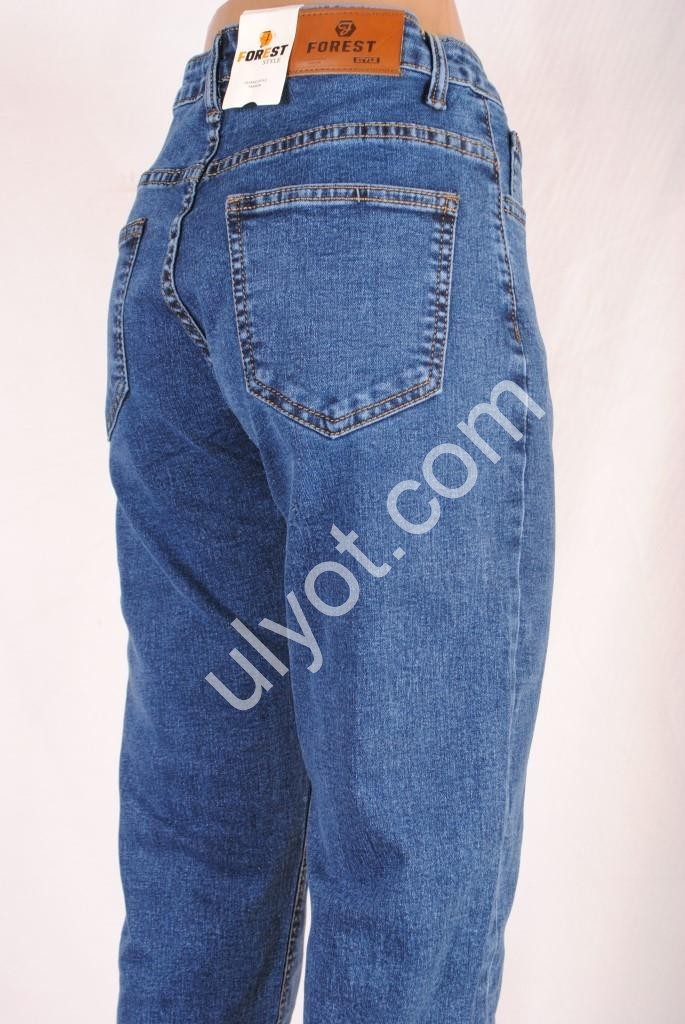 ДЖИНСИ FOREST JEANS (25-30) СИНІЙ 3228