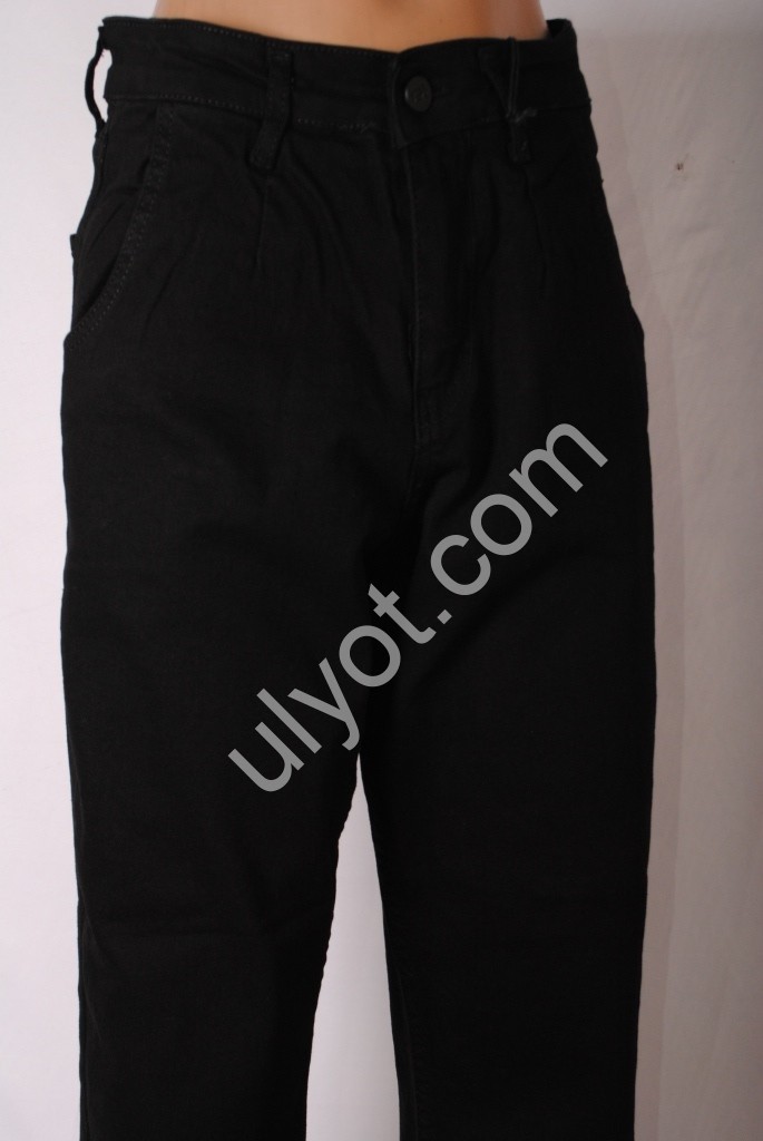 Фото 2 ДЖИНСЫ SASHA (26-31) ЧЕРНЫЙ 910