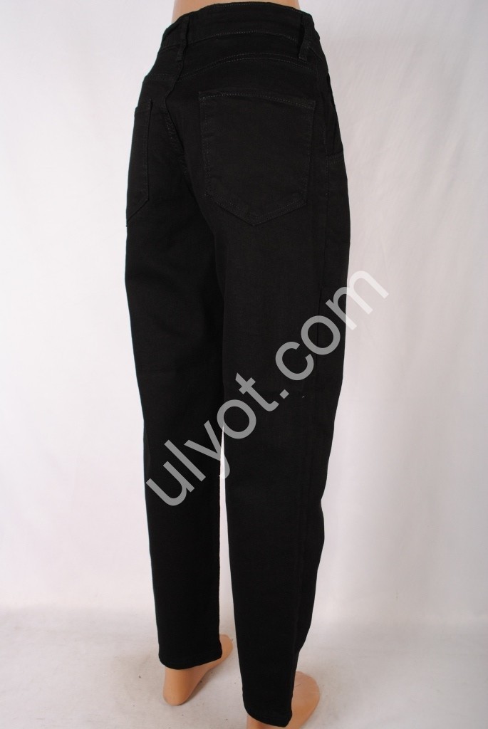 Фото 3 ДЖИНСЫ SASHA (26-31) ЧЕРНЫЙ 910