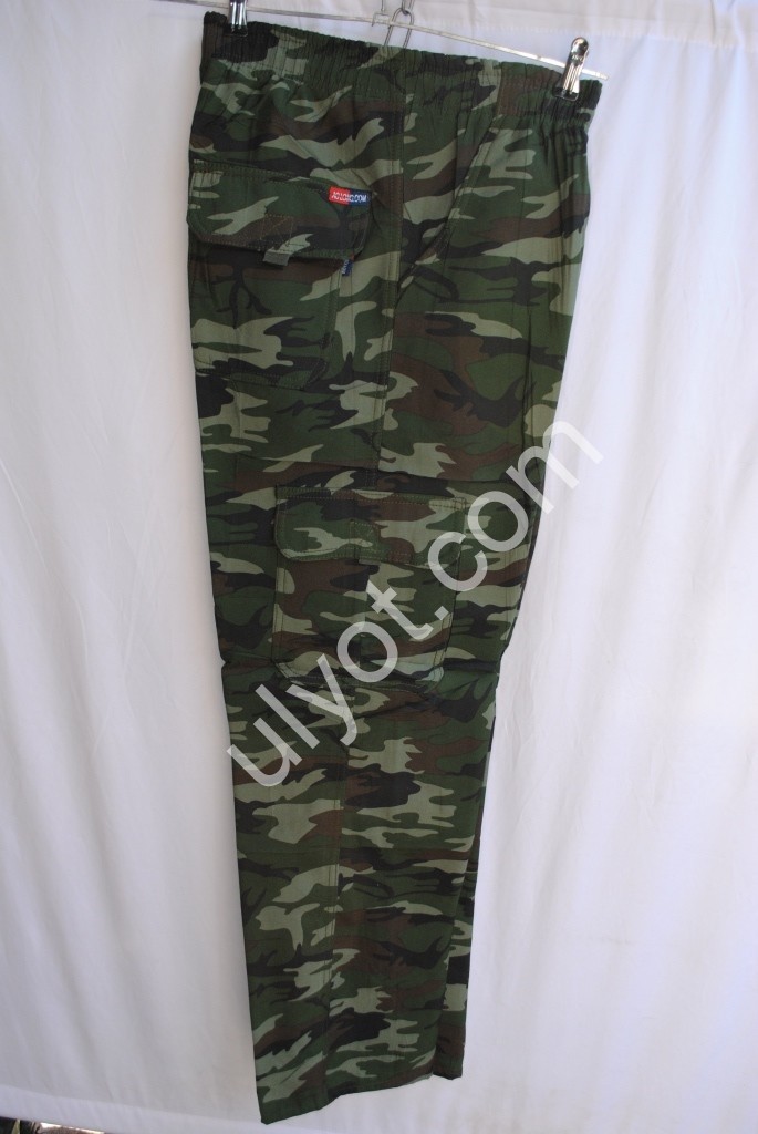 СПОРТ. ШТАНИ AOLONG (XL-5XL) ПРЯМИЙ ХАКІ-2 НАЧІС B32