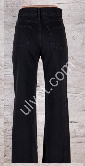 Фото 3 ДЖИНСЫ TOP SHOP (25-32) ЧЕРНЫЙ 6134