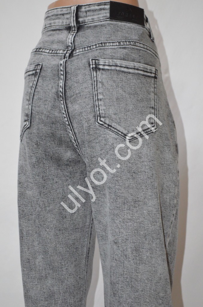 ДЖИНСЫ FOREST JEANS (32-42) СЕРЫЙ 3494