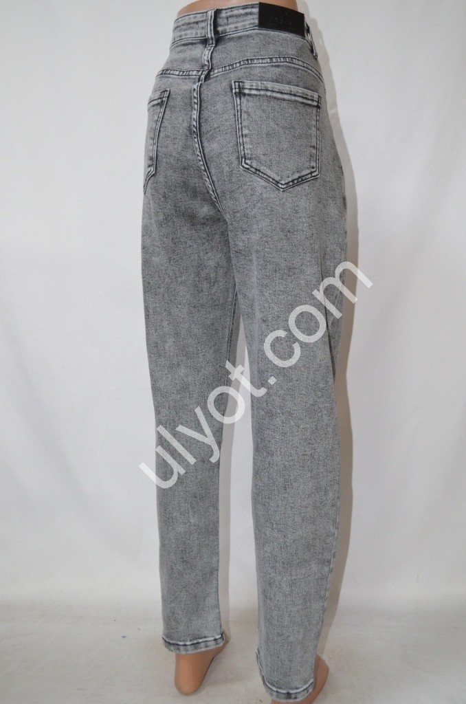 Фото 3 ДЖИНСЫ FOREST JEANS (32-42) СЕРЫЙ 3494