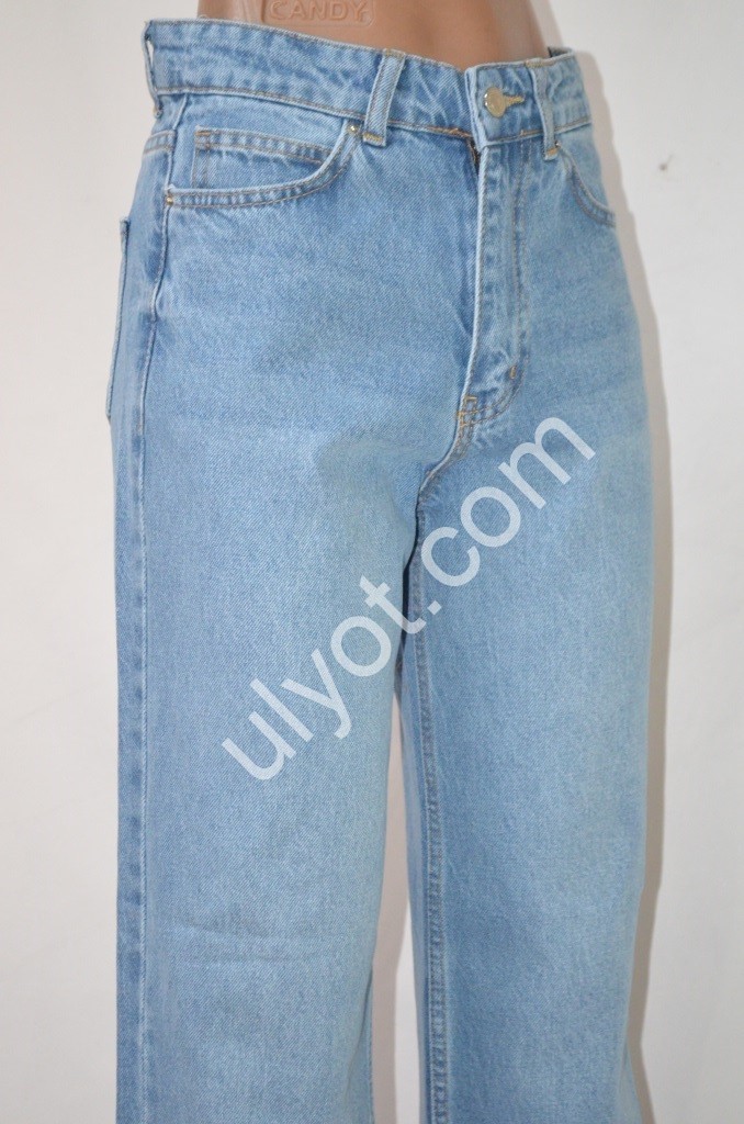 Фото 2 ДЖИНСЫ TOP SHOP (25-32) ГОЛУБОЙ 1191