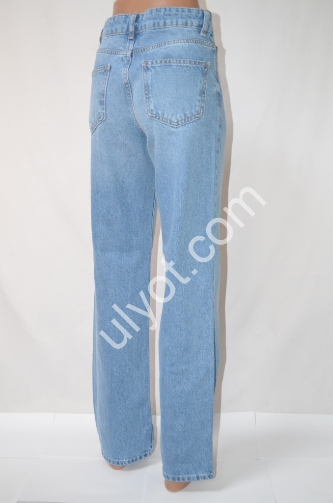 Фото 3 ДЖИНСЫ TOP SHOP (25-32) ГОЛУБОЙ 1191