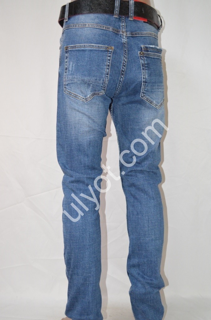 Фото 3 ДЖИНСЫ RESALSA (29-36) СИНИЙ 9615