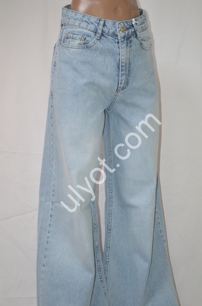 Фото 2 ДЖИНСЫ REAL ELITE (25-30) ГОЛУБОЙ 124-13