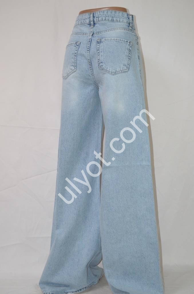 Фото 3 ДЖИНСЫ REAL ELITE (25-30) ГОЛУБОЙ 124-13