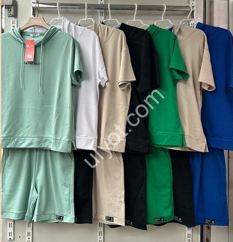 КОСТЮМ (XL-4XL) БЕЖЕВЫЙ+ЧЕРНЫЙ 5009