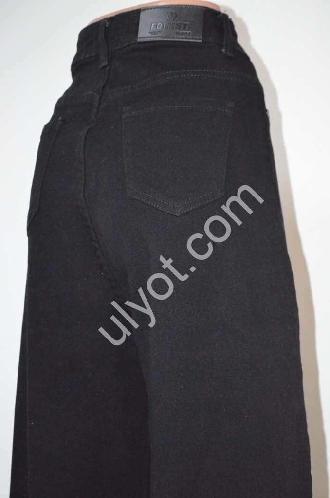 ДЖИНСИ FOREST JEANS (25-30) ЧОРНИЙ 3575